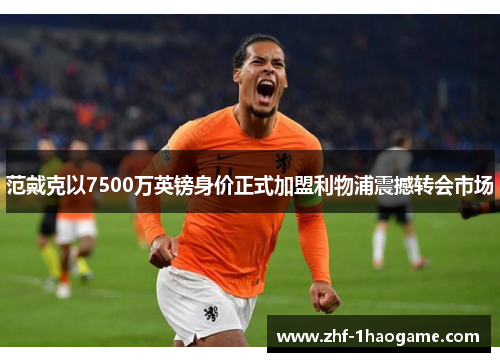 范戴克以7500万英镑身价正式加盟利物浦震撼转会市场